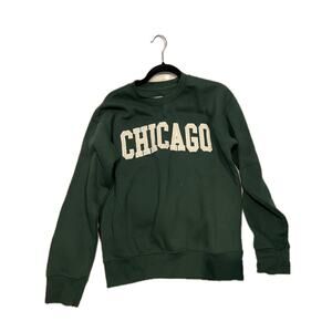 New York Popular Brand Chicago Green Crewneck Mens Medium
